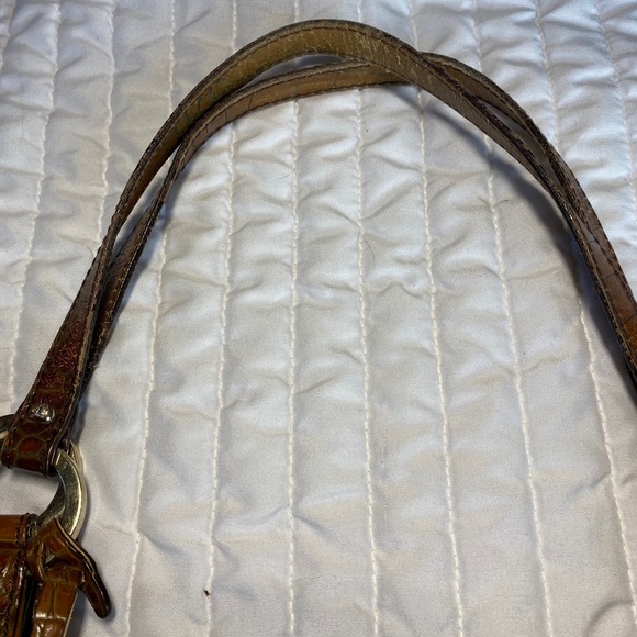 FENDI Crocodile Embossed Trim Zucca Chef Tote Bag - Picture 8 of 16